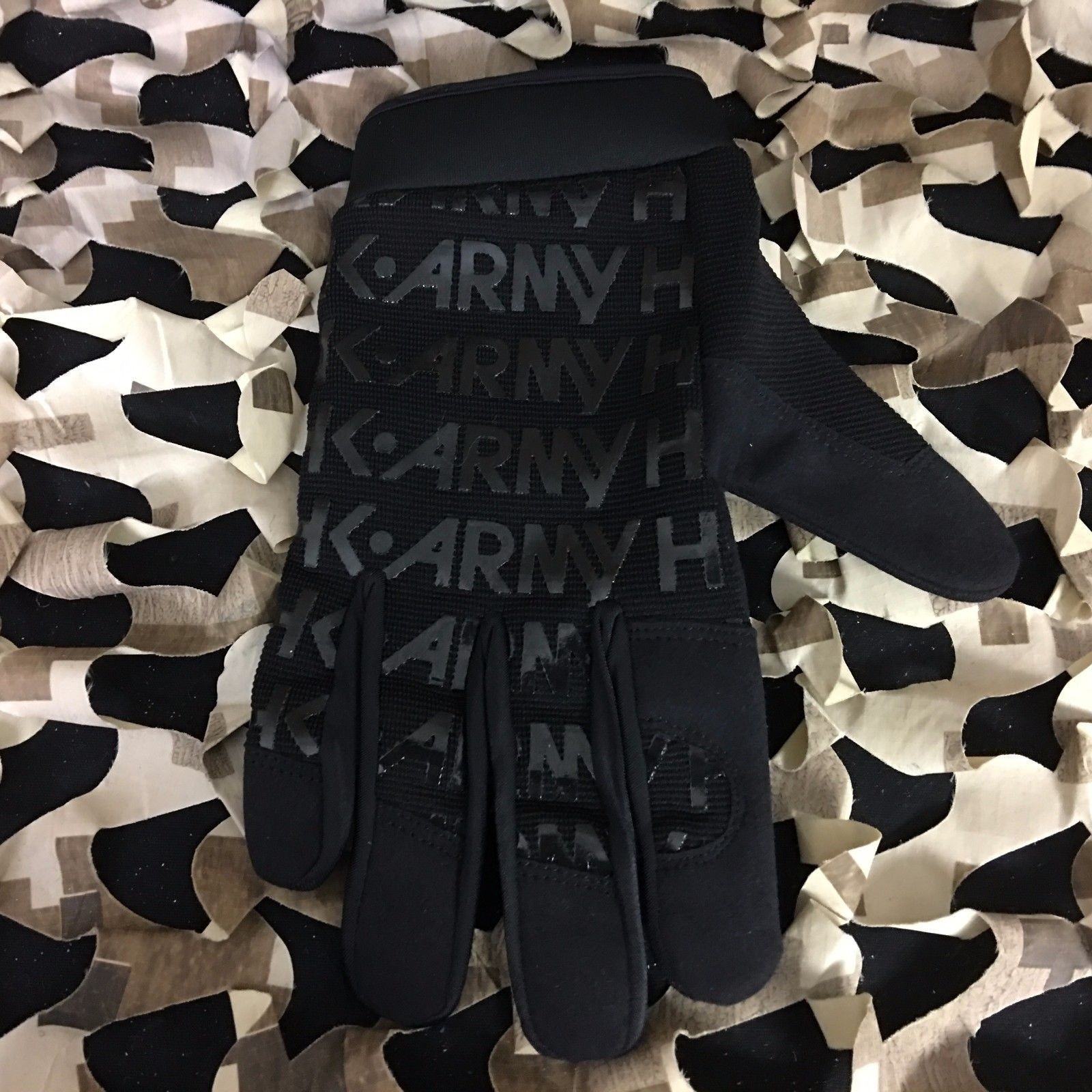 New HK Army HSTL Paintball Gloves Black Large eBay