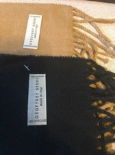 2 Set Geoffrey Beene Solid Scarf Unisex 100% Arcrylic Winter Warm Fashion Gift