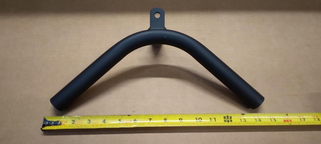 Tríceps de acero para gimnasio en casa de alta resistencia, tirón lateral hacia abajo 14 1/2"" extensión 1 1/8"" O.D