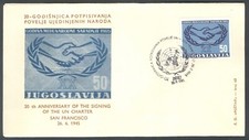 Yugoslavia 1965-06-26, Croatia, Zagreb, 20th Anniversary of the Signing of the