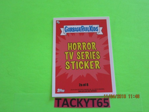 2016 GARBAGE PAIL KIDS TRASHY TV 2 SINGLE BASE CARD(S) NEW YOU CHOOSE - Picture 52 of 178