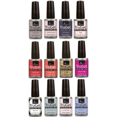 EzFlow Trugel Gel Polish - CHOOSE ANY COLOR - N-R Colors - 14ml / 0.5oz Each