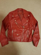 Bnib Jennyfer Pm1gina Women's Jacket In Red Size S Rrp £86