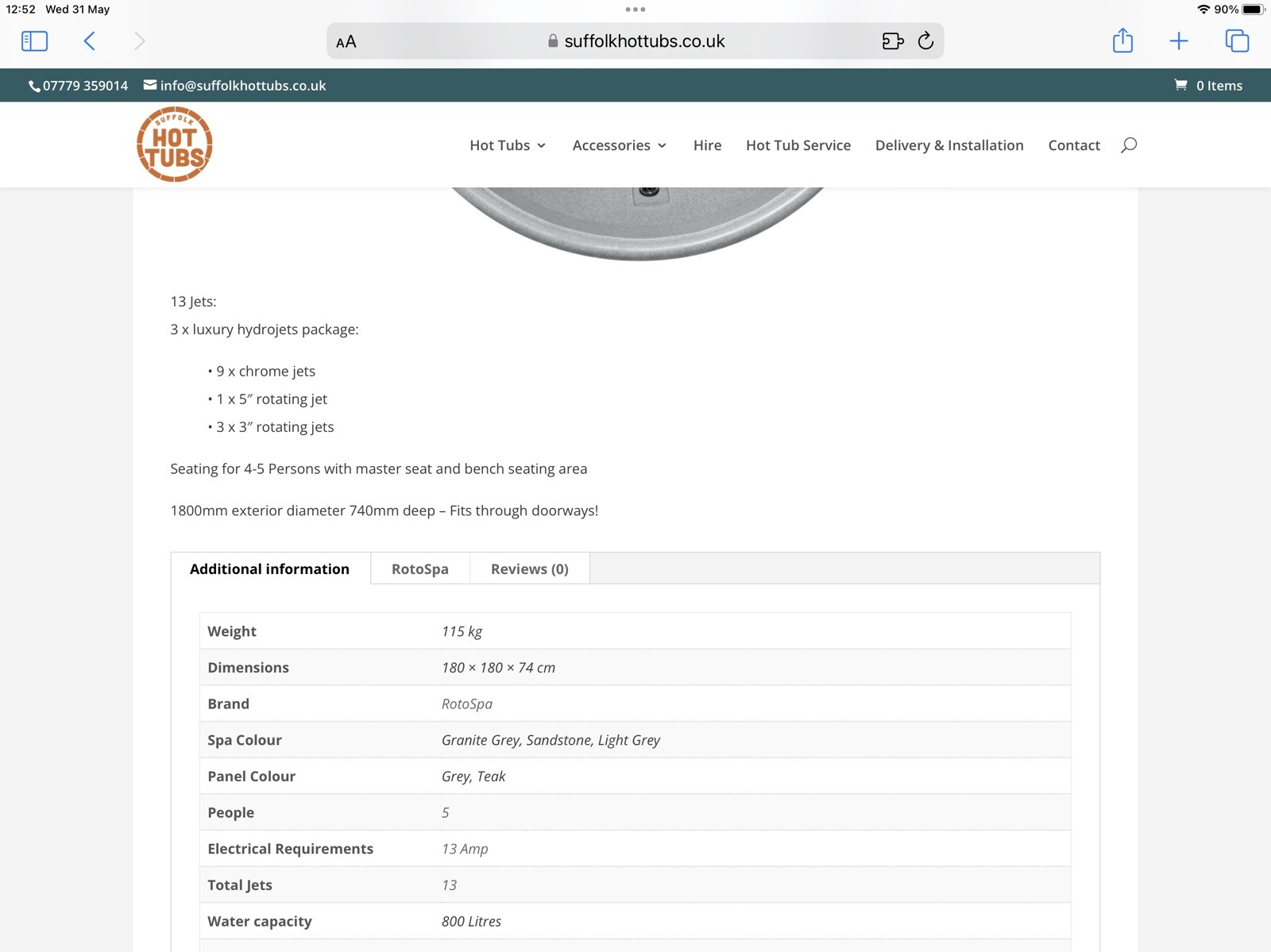 13 amp hot tub used eBay