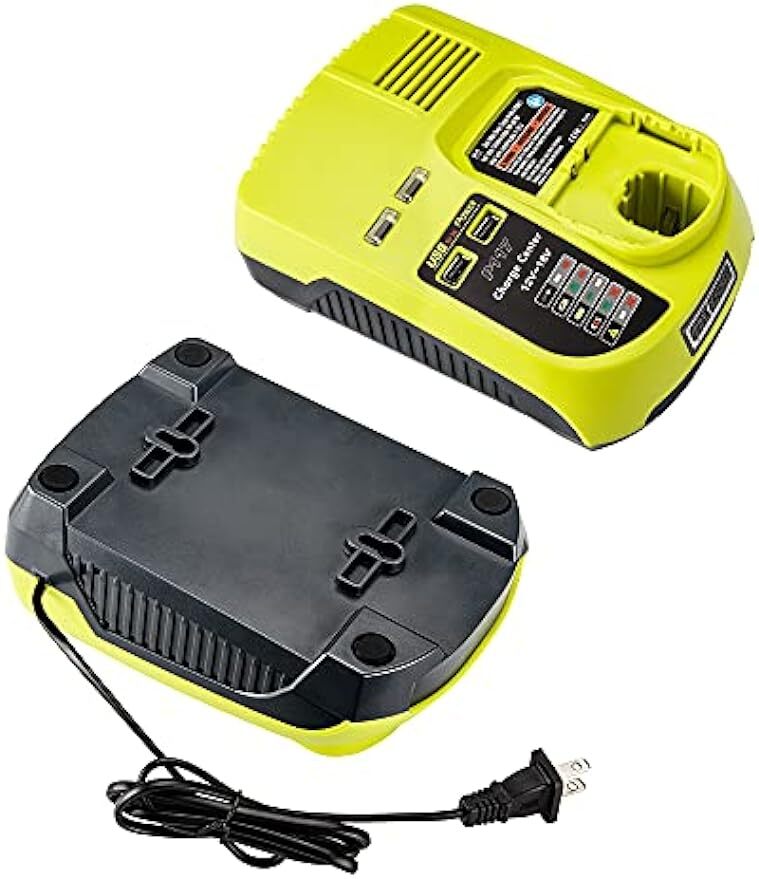 Ryobi Charging Station Ports P117 Fast Charger For Ryobi 18V