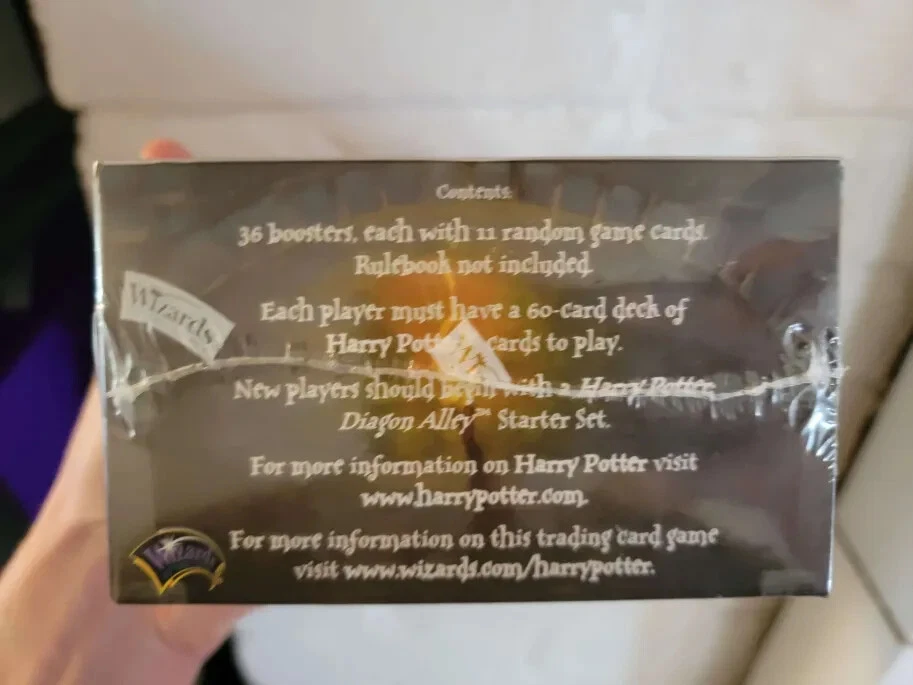 WOTC Harry Potter Adventures Of Hogwarts Factory Sealed 36 Booster Pack Box READ - Image 4 of 4