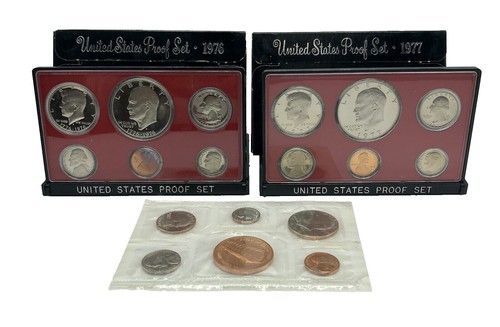 1976 UNCIRCULATED Genuine U.S. MINT SET ISSUED BY U.S. MINT [AS