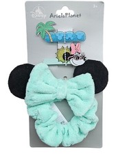 Disney Parks Minnie Mouse Ear Vacation 3 Piece Hair Accessory Set