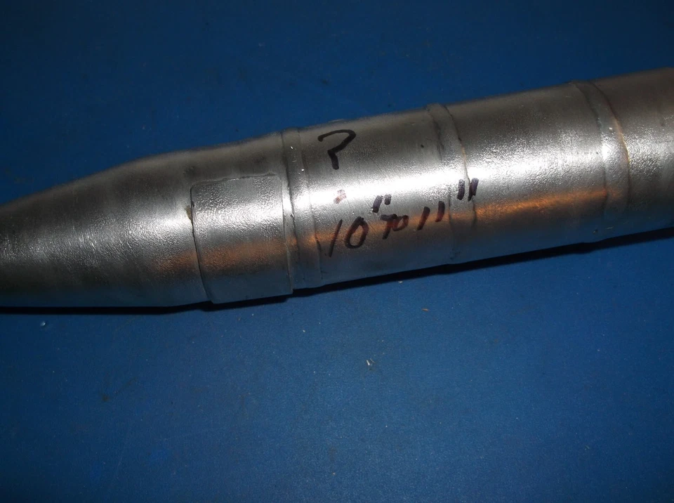 NEW VINTAGE RC MODEL AIR/BOAT ENG. TUNED PIPE (UNKNOWN?) ADJUST FROM 10"to 11" - Image 3 of 4