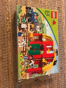 Lego Duplo 5649 Big Farm Animals Barn Figures Set 100 Complete
