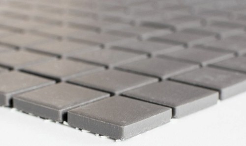 Azulejo de mosaico de cerámica gris marrón pared suelo espejo de azulejos 10 esteras 18-CU050_f - Imagen 3 de 3