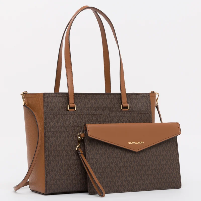 MICHAEL KORS Maisie Large Pebbled Leather 3-in-1 Tote Bag MICHAEL KORS Maisie Large Pebbled Leather 3-in-1 Tote Bag
