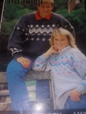 VillaWool Villa Wool Knitting Pattern Book 44 M1