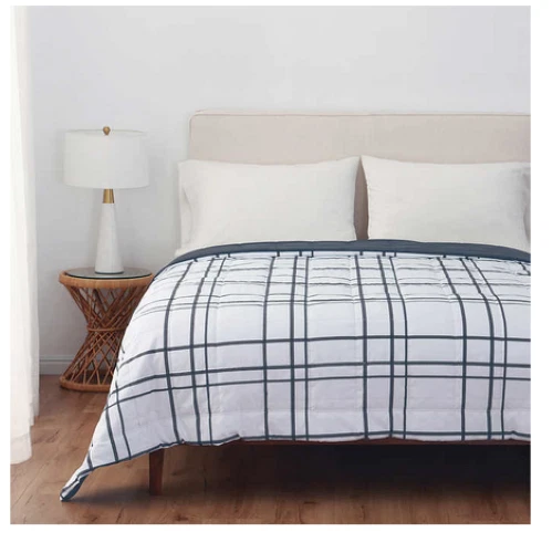 Plaid king blanket new arrivals