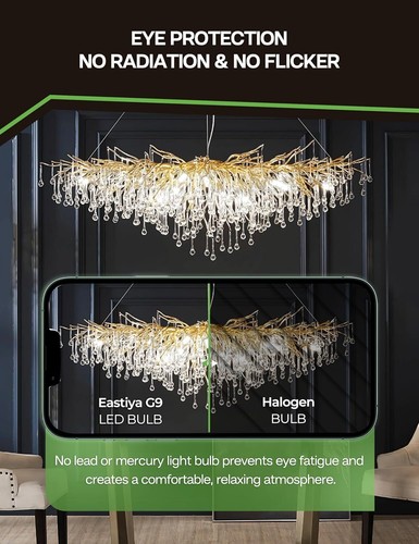 G9 Led Bulb 7W(60W Halogen Replacement),110V,Non-dimmable 360° 600LM 5Pcs - Picture 18 of 25