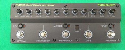 Trace Elliot Transit B Bass Preamp/DI-Pedal - gebraucht, getestet funktioniert