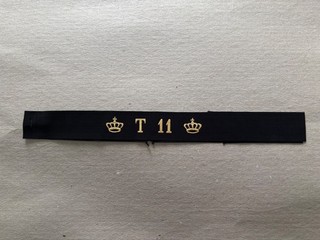T11 (Royal Swedish Navy) Cap Tally