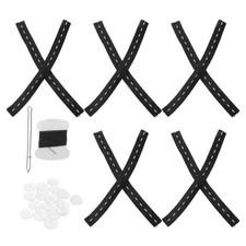 Adjustable Waist Tightener Kit for DIY Elastic Pants and Skirts Buttons