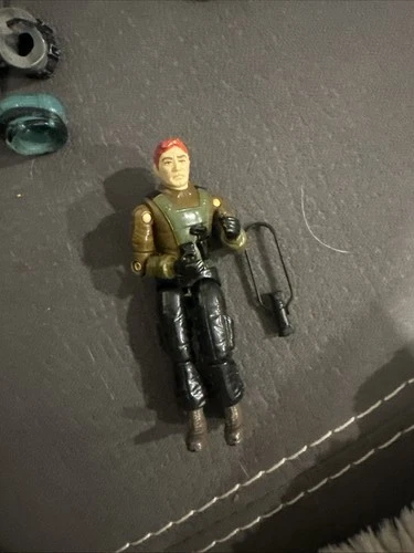 Vintage 1984 GI JOE THUNDER SLUGGER TANK DRIVER ACTION FIGURE HASBRO