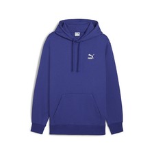 PUMA Classics Small Logo Pullover Hoodie Mens Blue Casual Outerwear 53559627