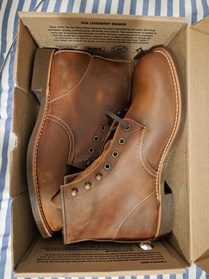 Red Wing Shoes Blacksmith Heritage 3343 Men's Copper Rough Tough Size 11