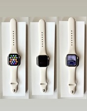 Apple Watch SE 2022 40mm Starlight Aluminum Case with Sport Band, M/L GPS...