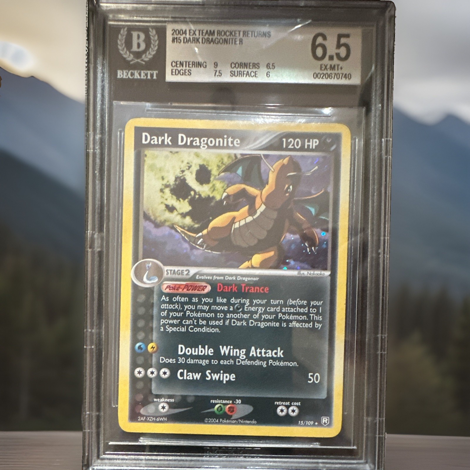 The Pokémon Company Dark Dragonite 015/109 Deck Exclusives Holo EN 120 HP