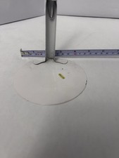 VTG White metal doll stand Adjustable Stand/display