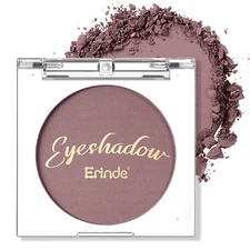 Mauve Taupe Matte Eyeshadow Palette Makeup for Older Women, Plum Purple Neutral