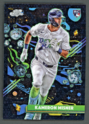2025 Topps Cosmic Chrome Kameron Misner Black Eclipse Refractor 5/10