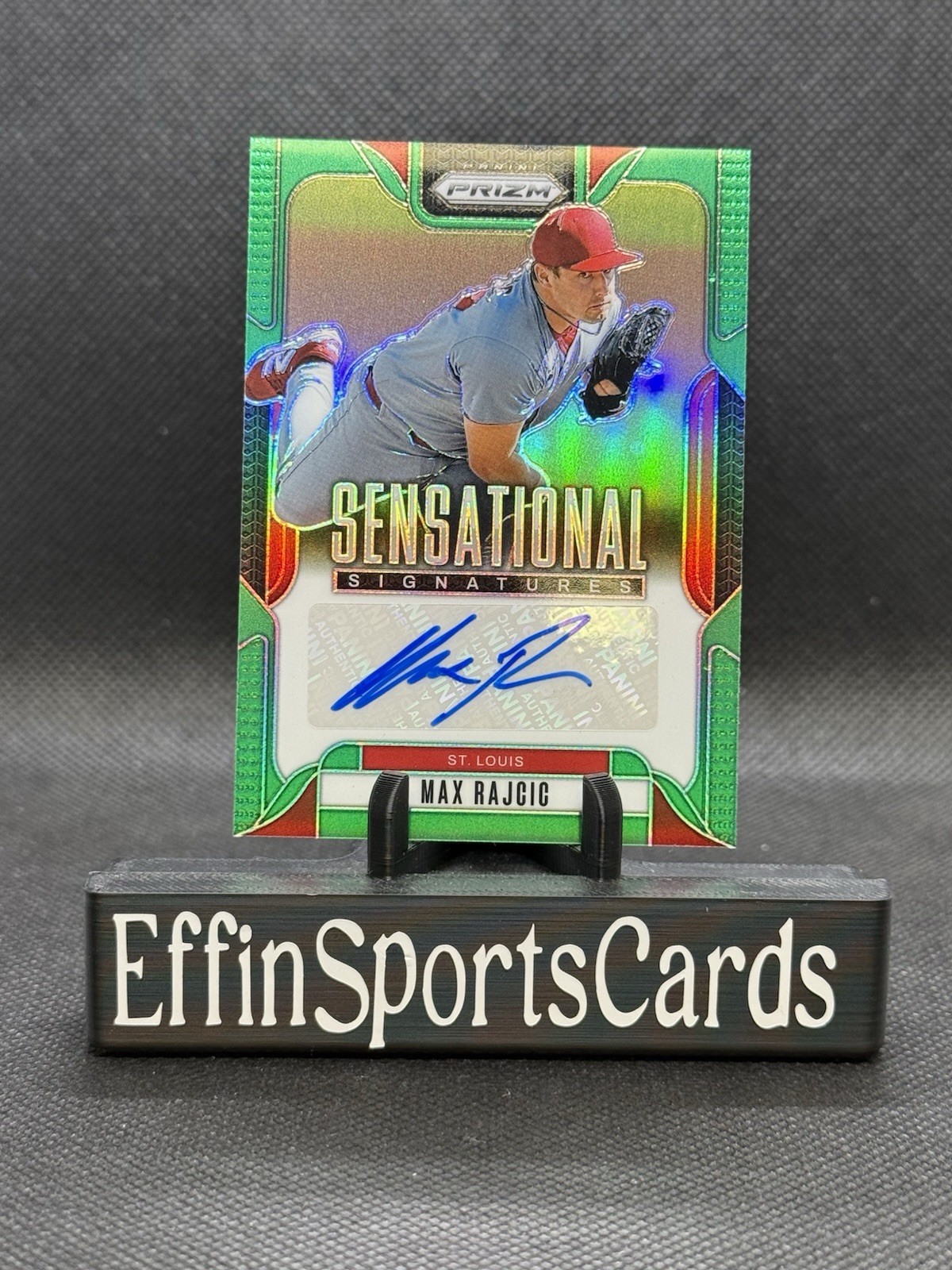 2025 Panini Prizm Max Rajcic Sensational Signatures #SS-MR Green Prizm 🔥
