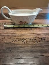 Homer Laughlin Eggshell Theme Gravy Boat Vintage