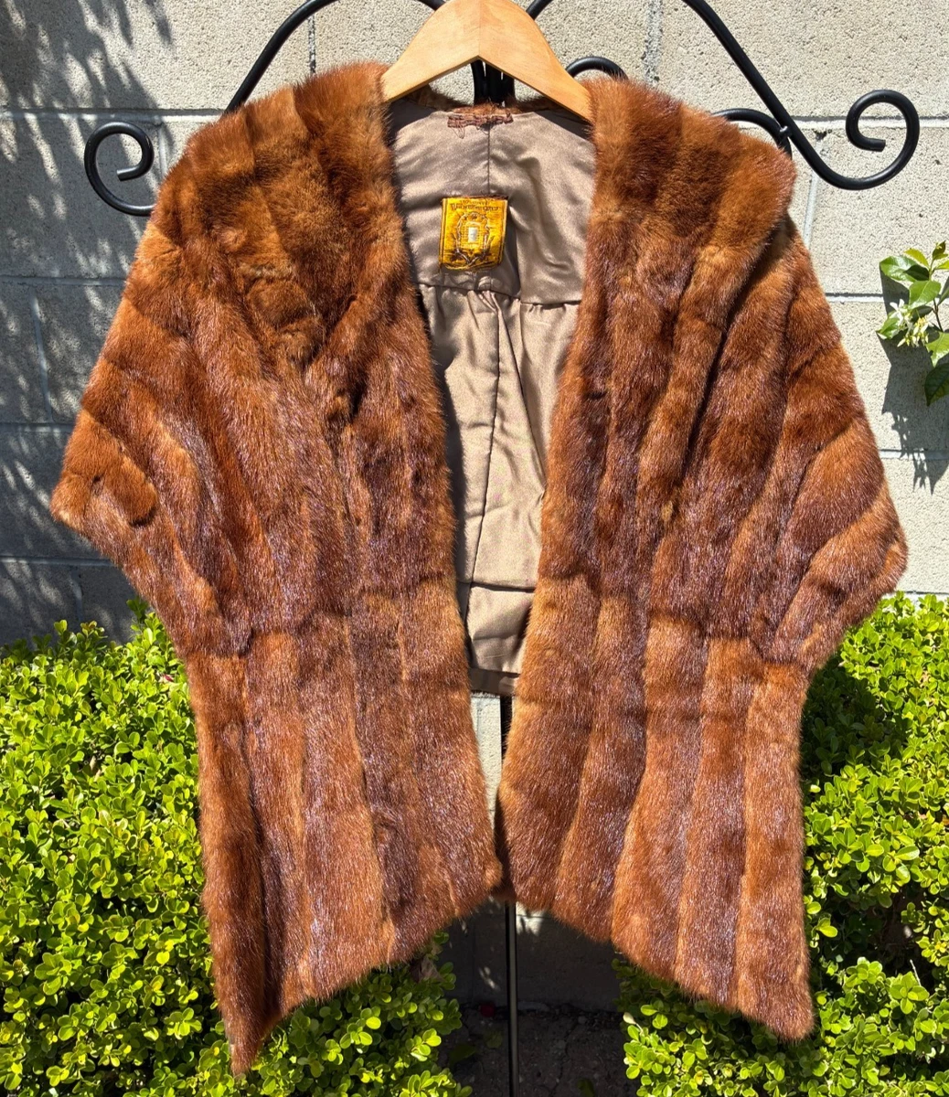 Mink Stole Scarves Vintage 1930s Decade for sale | eBay