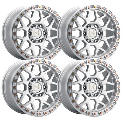 (Set-4) Hostile Rapture 17x9 8x180 Machined 0mm Wheels Rims 17 Inch