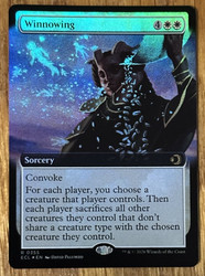Winnowing (Extended Art) #355 Foil Lorwyn Eclipsed MTG