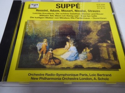 ORCHESTRE RADIO-SYMPHONIQUE PARIS ET AL suppe, rossini, adam, nicolai, ouvertüre