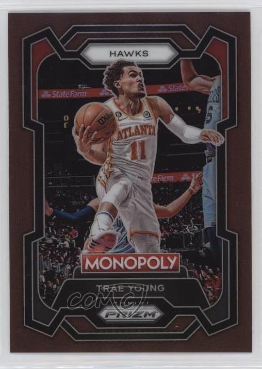 2023-24 Panini Prizm Monopoly Brown Prizm /249 Trae Young #4