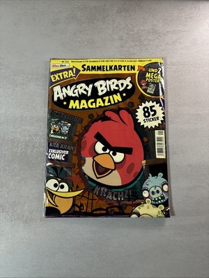 Angry Birds Magazin 1/13 - Sammelkarten - 85 Sticker - OVP - Ultra Rar