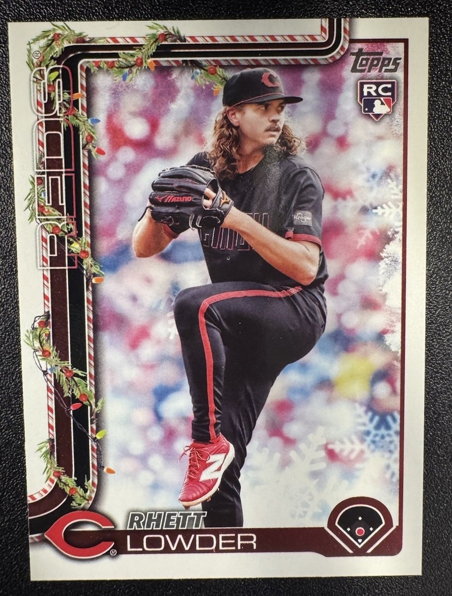 2025 Topps Holiday Rhett Lowder (RC) #H104 Reds | eBay