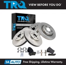 TRQ Brake Pad & Rotor Kit Ceramic Fits 2013-2017 Audi Q5