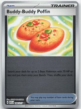 Buddy-Buddy Poffin 184/217 Common Ascended Heroes Pokemon Reverse Holo Near Mint