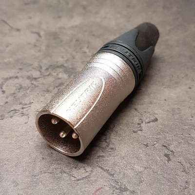 NEUTRIK NC3MXX XLR 3 pol Stecker male silber Kabelstecker XLR-Stecker