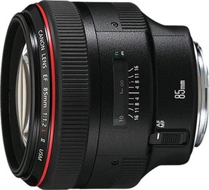 Canon EF 85mm f1.2L II USM Black Lens Photography Camera Lens