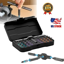 Home Repairs 24 In 1 Multi Bit Magnetic Screwdriver Set Multifunctional Toolbox 