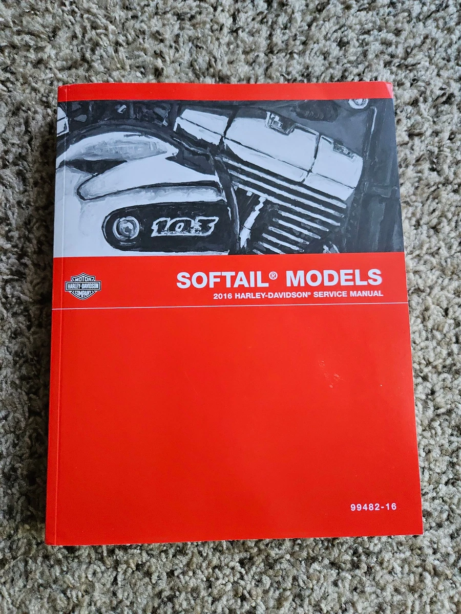Harley-Davidson Motorcycle Manuals and Literature 2016 2016 Year
