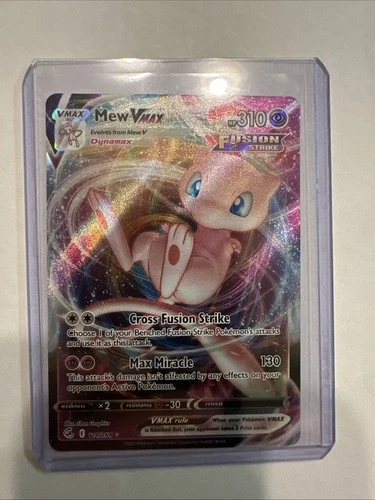 New ListingPokémon TCG Mew VMAX 114/264 Swsh08: Fusion Strike Holo Ultra Rare