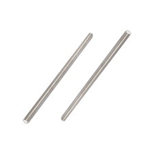 5PACK M8 x 200mm Fully Threaded Rods Fasteners 304 Stainless Steel Silver Tone