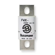 Eaton Bussmann Fwx-125A Semiconductor Fuse, 125A, Fast-Acting, 250V Ac, Bolt-On