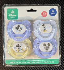 Cudlie Disney Baby Micky Mouse Orthodontic Pacifiers 4 Pack