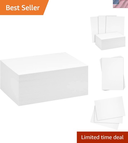 Archival Quality White Cardstock - 110 lb, 100 Sheets for Long-Lasting ...
